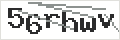 Security code: six letters and numbers